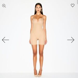 Brand New SKIMS Women's Nude Shapewear Bodysuit